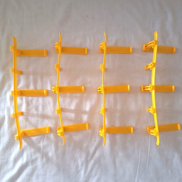 Geotrax Train Track Set Switches & Yellow Guardrails 18 Lot Railroad - Picture 5 of 8